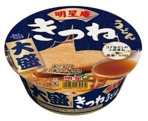 Myojoan Kitsune Udon instant thick wheat noodles in Dashi broth, 105 g