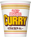 Nissin Cup Noodle ramen o smaku japońskiego curry - 75g   |   japoniacentralna.pl