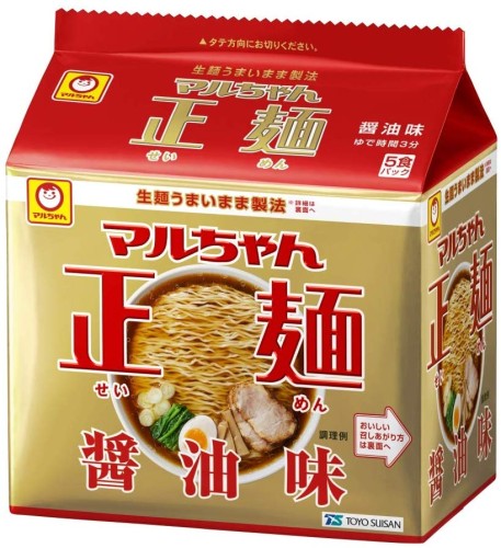 Maruchan Ramen o smaku sosu sojowego 5szt. x 105g | JaponiaCentralna.pl