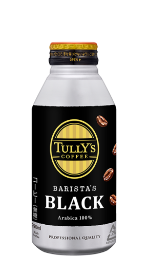 Itoen Tully's Coffee czarna kawa bez cukru, 390ml | JaponiaCentralna.pl