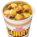 Nissin Cup Noodle ramen o smaku japońskiego curry - 75g   |   japoniacentralna.pl