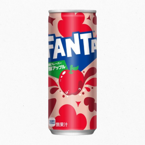 Fanta napój gazowany o smaku soczystego jabłka, 250ml | japoniacentralna.pl