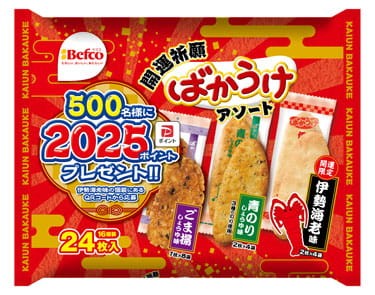 Befco Bakauke krakersy ryżowe mix 3 smaków | JaponiaCentralna.pl