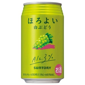 Suntory Horoyoi chuhai o smaku białych winogron 3%, 350ml
