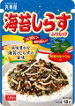 Marumiya Furikake przyprawa do ryżu z wodorostami Nori i Shirasu, 18g  |   JaponiaCentralna.pl