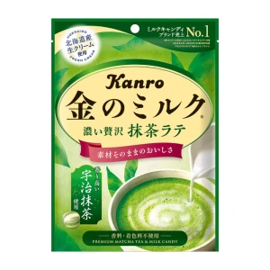 Kanro Premium cukierki o smaku Matcha Latte, 61g