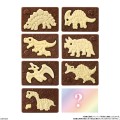Bandai Dinozaury czekolada łamigłówka w dwóch smakach, 29g