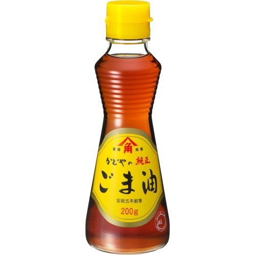 ごま油 かどや かどや 金印純正ごま油, 218ml JaponiaCentralna.pl