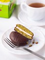 Lotte Choco Pie ciasteczka deserowe Matcha Tiramisu, 6 szt. x 31g | JaponiaCentralna.pl