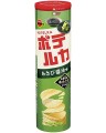 Bourbon Potelka chipsy ziemniaczane o smaku Wasabi i sosu sojowego, 90g | JaponiaCentralna.pl