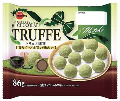 Bourbon Truffe pralinki czekoladowe z Matchą, 86g | JaponiaCentralna.pl