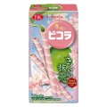 YBC Picola rurki Sakura Matcha, 78g | JaponiaCentralna.pl | Prawdziwe Japońskie Produkty