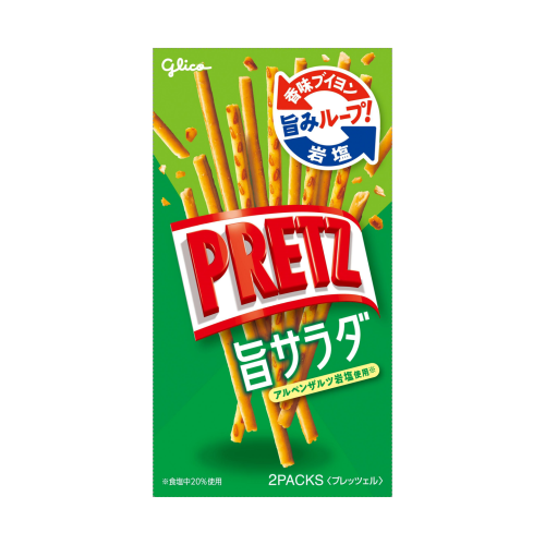 Glico Pretz chrupiące paluszki o smaku warzywnym, 69g    |   JaponiaCentralna.pl