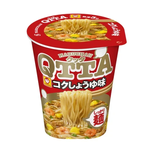 Toyo Suisan Maruchan QTTA instant ramen o smaku sosu sojowego, 78g | JaponiaCentralna.pl