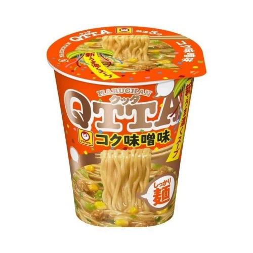 Toyo Suisan Maruchan QTTA instant ramen o smaku miso, 78g | JaponiaCentralna.pl