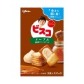 Glico Bisco pełnoziarniste herbatniki z nadzieniem klonowym, 64,5g  | JaponiaCentralna.pl