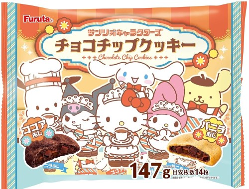 Furuta ciasteczka z postaciami Sanrio, 147g | JaponiaCentralna.pl