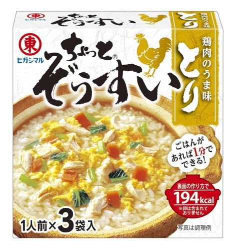 Higashimaru baza z kurczakiem do dania Zosui, 30 szt. x 6g | JaponiaCentralna.pl