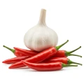 Tohato Amijaga ekstra grube chrupki ziemniaczane o smaku czosnku i chili, 45g | JaponiaCentralna.pl