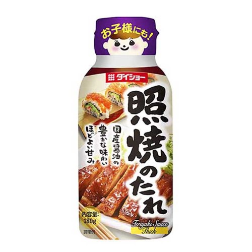 Daisho gęsty słodko-słony sos Teriyaki, 180 g | japoniacentralna.pl
