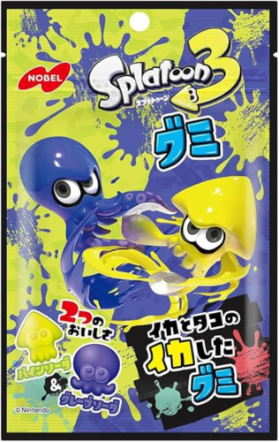 ノーベル製菓 スプラトゥーングミ3 50 g JaponiaCentralna.pl