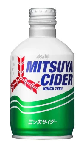 Asahi Mitsuya Cider w puszce, 300 ml | JaponiaCentralna.pl