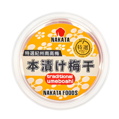 Nakata Premium Kishu Nankou Tradycyjne Umeboshi, 100 g  | JaponiaCentralna.pl