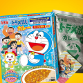 Marumiya Doraemon instant curry łagodne z wieprzowiną i warzywami, 145g    |   JaponiaCentralna.pl