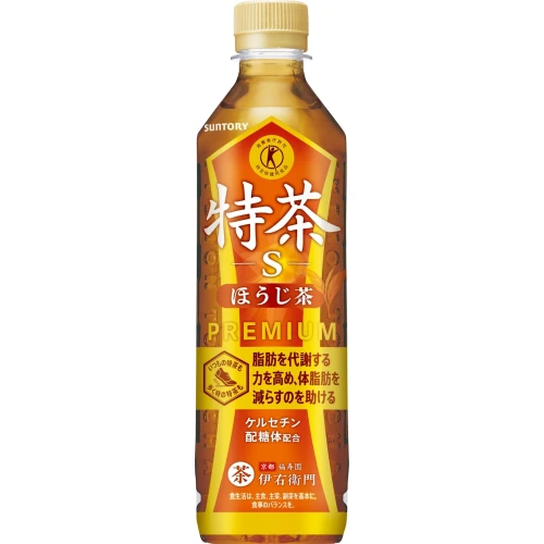 Suntory Iyemon Tokucha Hōjicha Japońska herbata prażona, 500 ml | JaponiaCentralna.pl