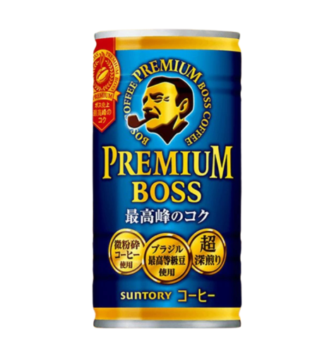 Suntory BOSS kawa premium, 185 ml  | JaponiaCentralna.pl