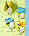 Kanro Pure Gummy żelki o smaku gruszki La France, 52 g  | japoniacentralna.pl