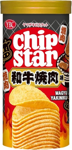 YBC Chip Star S Wagyu Yakiniku chipsy o smaku wołowiny Wagyu, 45g