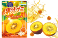 Meiji Juicy Gummy żelki o smaku złotej kiwi, 47 g  | japoniacentralna.pl