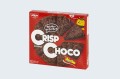 Nissin Crisp Choco czekoladowe ciastko kukurydziane, 80g | JaponiaCentralna.pl