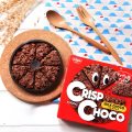 Nissin Crisp Choco czekoladowe ciastko kukurydziane, 80g | JaponiaCentralna.pl