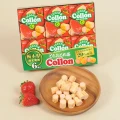 Glico Cream Collon rurki-wafelki z kremem truskawkowym | JaponiaCentralna.pl