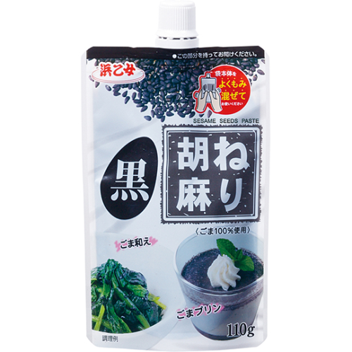 浜乙女 黒ねり胡麻, 110g JaponiaCentralna.pl