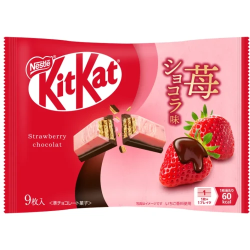 Nestle KitKat Double o smaku truskawki i czekolady, 116 g |  JaponiaCentralna.pl