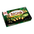 Meiji ciasteczka Uji Matcha Kinoko no Yama, 64g | JaponiaCentralna.pl