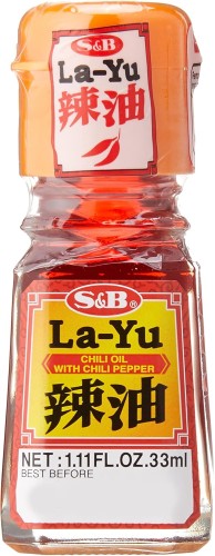 S&B olej La-Yu sezamowy z chili - 33ml   |   japoniacentralna.pl