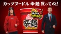 Nissin Cup Noodles o smaku ostrego sosu sojowego, 82 g | japoniacentralna.pl