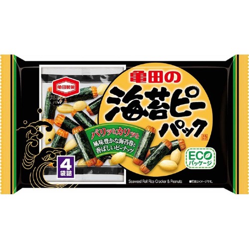 Kameda Nori-Pi Pack krakersy ryżowe, 85g | JaponiaCentralna.pl