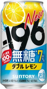 Suntory -196 chuhai o smaku podwójnej cytryny bez cukru 7%, 350ml