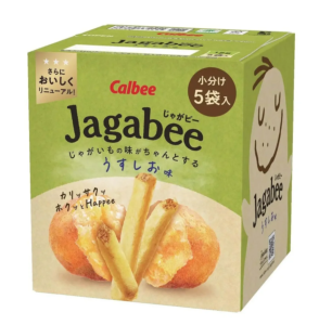 Calbee Jagabee chipsy ziemniaczane o smaku solonym, 75g