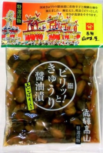 Hida-Yamamiya pikantne ogórki marynowane, 110g   |   japoniacentralna.pl