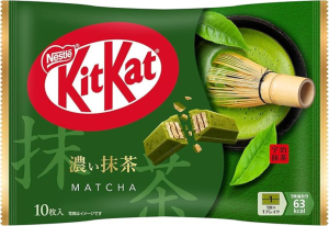 Nestle KitKat o smaku mocnej zielonej herbaty Matcha 10 szt., 113g