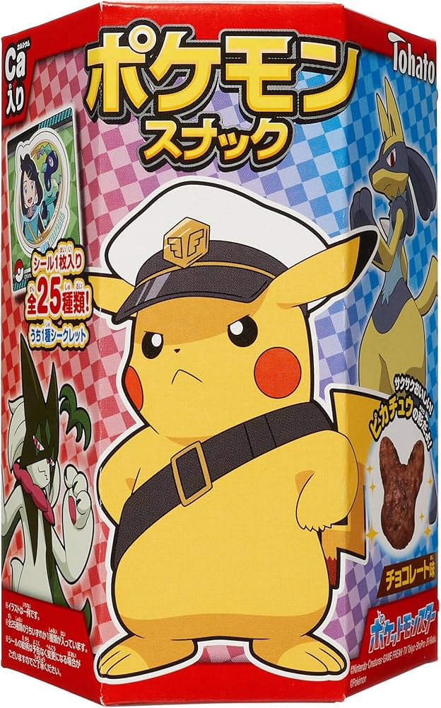 東ハト ポケモンスナック チョコレート味, 23 g JaponiaCentralna.pl