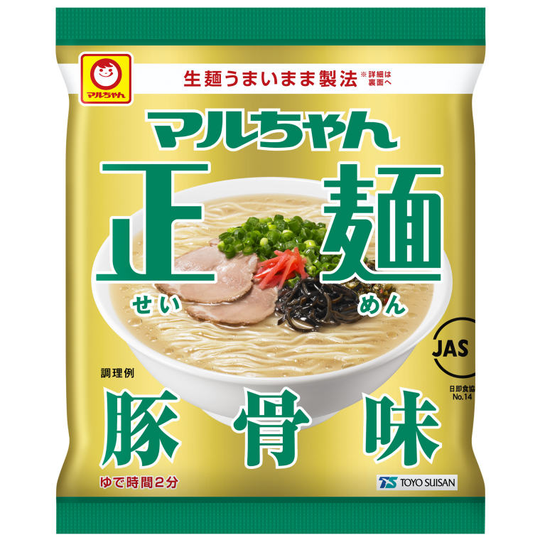 マルちゃん 正麺ラーメン 豚骨味 88g 5個入 JaponiaCentralna.pl