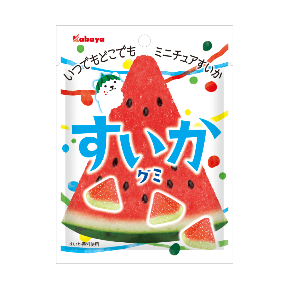 カバヤ食品 すいかグミ 50g JaponiaCentralna.pl