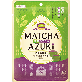 名糖 抹茶あずき飴, 45g JaponiaCentralna.pl
